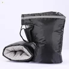 Luvas Para Guidão De Motocicleta , À Prova D'água , Capa Barra De Mão Quentes Clima Frio , Ciclismo , Equitação