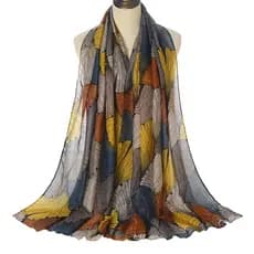 Mais Recente Marca De Moda De Impressão De Algodão Cachecol Hijab Mulheres Viscose Xale Lenço Envoltório Principal Pashmina Roubou Bufandas Maylasia Tudung