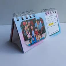 Calendário de mesa 2026 personalizado com foto, logotipo, imagens - Diversos modelos!