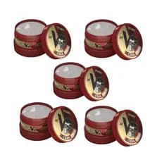 kit 5 Cera Capilar Efeito Teia Pomada Gel Modelador 130G