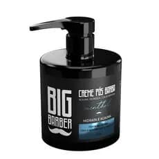 Creme Pós Barba BIG Barber Menthol 350g Profissional Hidrata