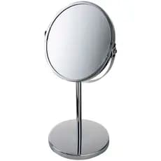 Espelho de Mesa Maquiagem Dupla Face com Aumento Mor Ref8481