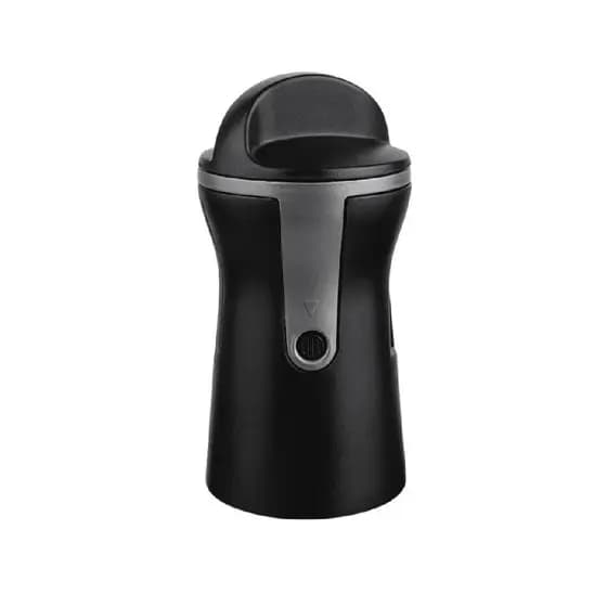 Ralador Espiral 3 em 1 Multiuso Cortador de Legumes Inox Portátil Preto