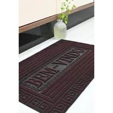 Tapete Capacho Porta Entrada 40X60Cm De PVC Peludo Ideal Para Entrada De Casa, Predio Onde Pode Pegar Chuva