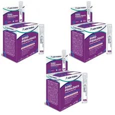 SORO FISIOLOGICO 5ml com 10 ampolas ADV kit c/ 03