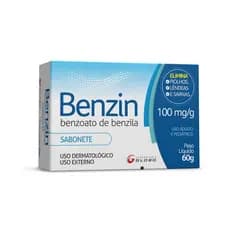 BENZIN BENZOATO DE BENZILA SABONETE 60G