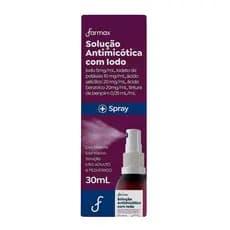 Antimicótico com Iodo Farmax Solução Tópica Spray 30ml