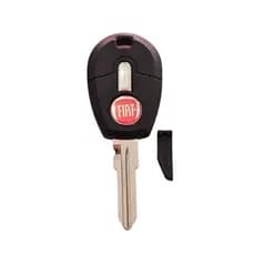 Kit 10 Chaves Fiat Palio Siena Strada Uno com gaveta para chip transponder