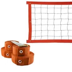 Kit Rede De Vôlei 9 Metros + Marcação Laranja - Evo Sports
