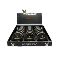 Kit 18 Pó Translúcido Playboy Box Fechado Original