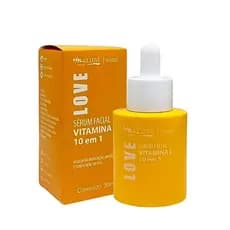 Sérum Facial de Vitamina C 10 em 1 Max Love