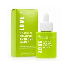 Sérum Facial Bioativo Antiacne 10x1 - MAX LOVE