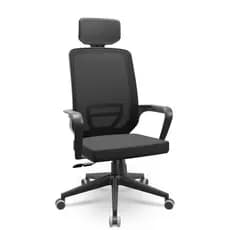 Cadeira Adrix Mecanismo Relax Base Diretor Standard RPU Preto Plaxmetal (1 unidade))