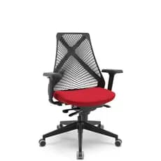 Cadeira Bix X+ Mecanismo Slider Base Itália Preto Plaxmetal (1 unidade)