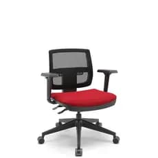 Cadeira Brizza Executiva Preto Tela Plaxmetal (1 unidade)