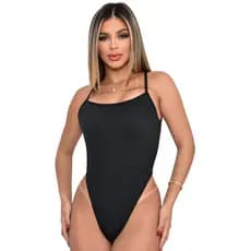 Maiô Feminino Cavado Body Feminino Suplex Bori Alcinha Com Bojo Alto Verão