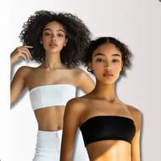 Top Feminino Cropped Tomara Que Caia Canelada Sem Bojo Ribana