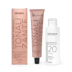 Kit Tonalizante Concept 60g + Ox 20v Premium 120ml DiColore