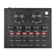Interface De Áudio Multifuncional Transmissão Ao Vivo - Placa de Audio