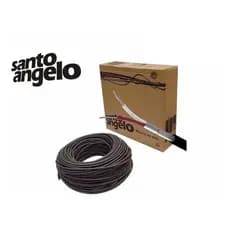 Cabo Para Microfone Santo Angelo X30 Balanceado Rolo 20 Metros