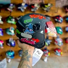 Capacete Aberto Fly Jet Free | Conforto, Estilo Urbano e Selo Inmetro
