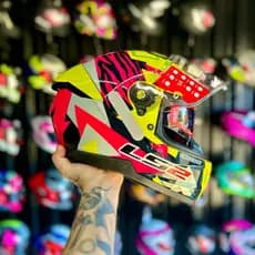 CAPACETE LS2 STREAM II - COM ÓCULOS INTERNO