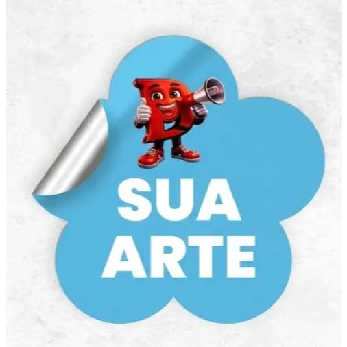 1000 Adesivos 3X3 - Etiquetas - Rótulos Redondos ou Quadrados - dimensões 3x3cm