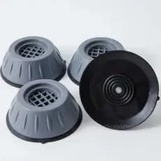 Kit 4 Peças Pé Máquina Lava E Seca Nivelador