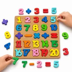 Aprendendo com Números de 1 a 20 e Sinais Brinquedo infantil