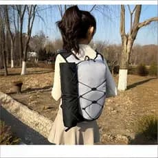 Leve Caminhadas Pólo Saco De Armazenamento Dobrável Bengala Bolsa Para Trekking Cana Viagem Mochila Carry Acessório
