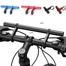 Suporte Estendido Para Guidão De Bicicleta , Barra De Montagem Farol Lâmpada , De Fibra De Liga