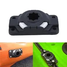 Suporte De Base De Montagem De Luz De Navegação , Acessório De Caiaque Preto Para Barco , Pesca , Marinha