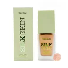 Iluminador Líquido Natural Glow - Silk Skin - Ruby Rose - Golden Halo