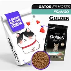 Ração A Granel PremieR Golden Gatos Filhotes Frango 1 kg . Gatos saudáveis