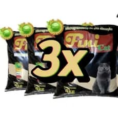 areia gato fini cat 3x4 kg  (12kg)