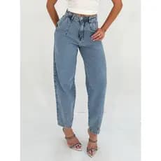 Coolestfeminina 8208 8295 Calca Jeans  mom Feminina