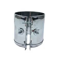Resistência Elétrica Coleira Mica Injetora Extrusora 100X100MM 1000W 220V Saída Parafuso