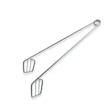 Pegador De Brasa E Carvão de Churrasco - Galvanizado em Aço