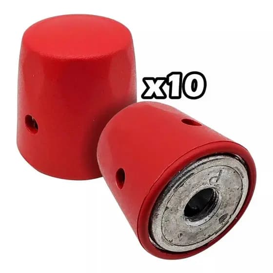 Kit 10 Pesos Com Capa Tipo Gl Universal P/ Panela De Pressão