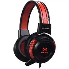 FONE DE OUVIDO HEADSET MOX MO-GH700 PRETO/VERMELHO