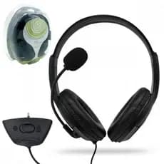 Fone De Ouvido Headset Xbox 360 Com Microfone E Volume 100mw KP-324 Knup