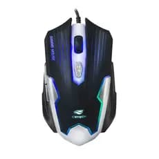 Mouse Game USB MG-11BSI Preto/Prata C3Tech c/ NF