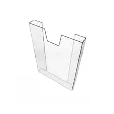 Porta Folheto A4 Em Acrilico Para Parede