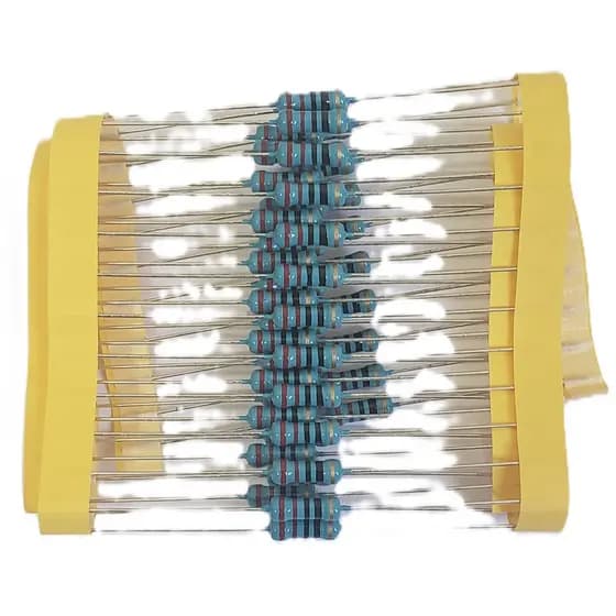 RESISTOR 220R 1W ( 220 OHMS 1W ) METALFILM 5% - 10 PEÇAS