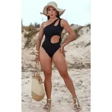 body  recorte maiô feminino moderno body assimétrico maiô de alça única body maiô bódy  moda praia 2025maiô estiloso