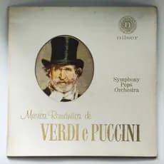 Disco de Vinil - Música Romântica de Verdi e Puccini Nilser