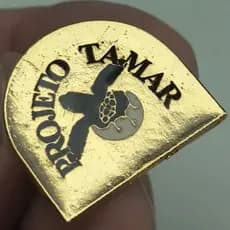 Pin do amado projeto Tamar feito em metal