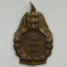 Medalha Comemorativa – Sociedade Hispano Brasileira de Socorros Mútuos, 1968