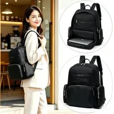 Mochila Feminina 15L para Notebook 14" Reforçada Antifurto para Viagem Trabalho Perfect For You