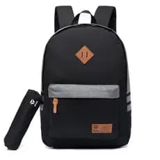 Mochila Escolar Reforçada Espaçosa Casual Estojo